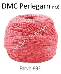 DMC Perlegarn nr. 8 farve 893
